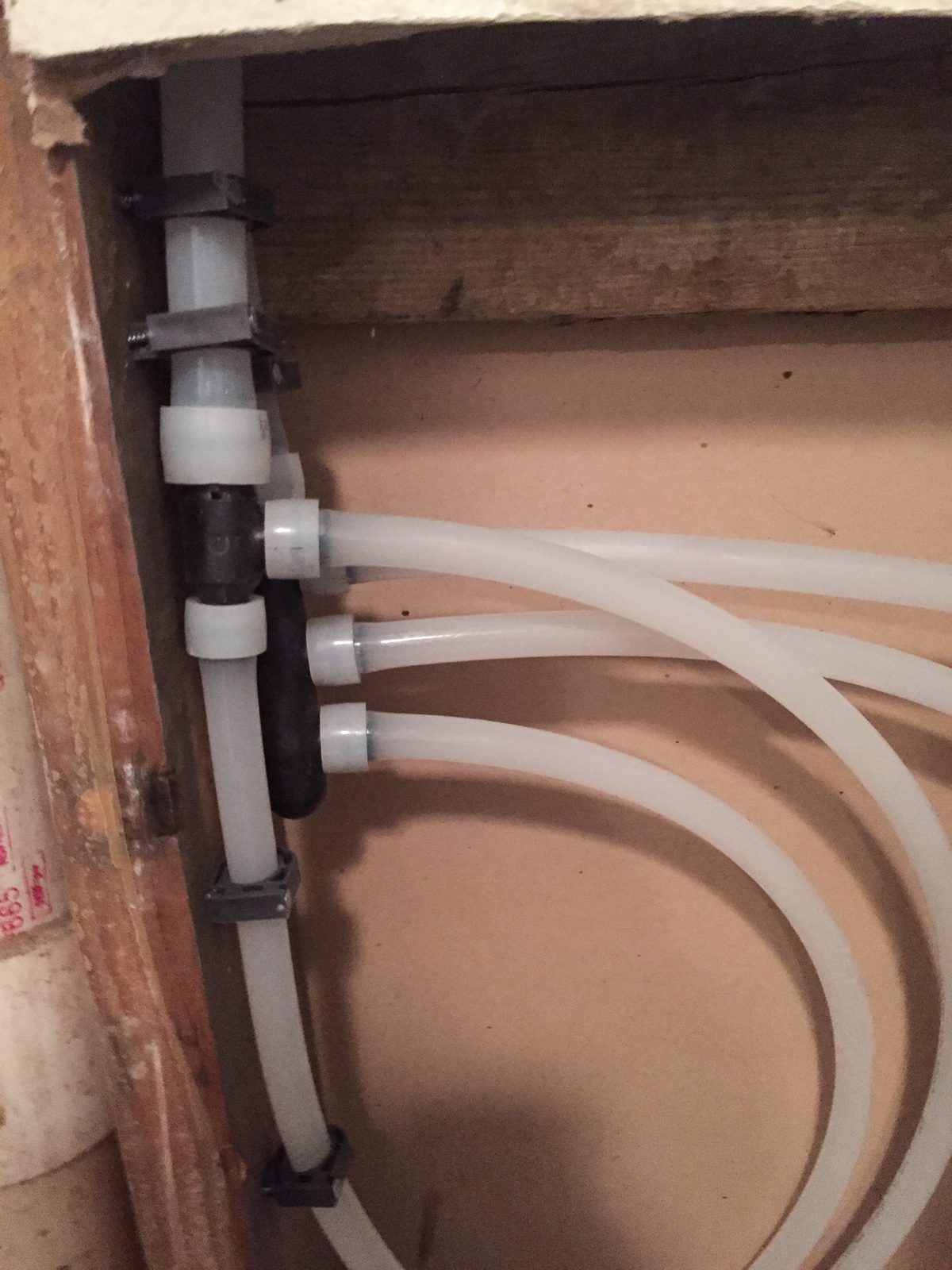 Repipe project photo - Laguna Hills, CA home pipes before or after replacement by Repipe OC